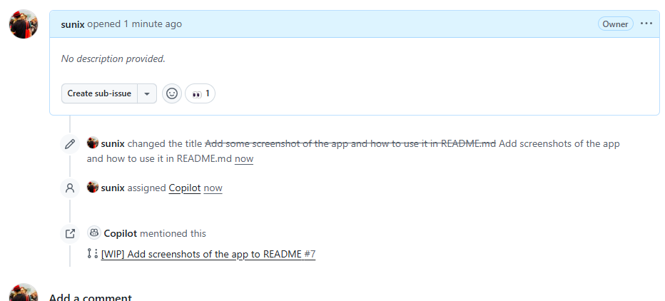 Assigner une issue à Copilot